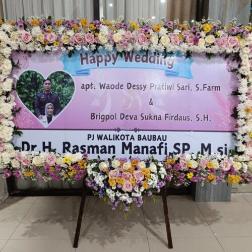 Karangan Bunga Pernikahan gerejakatedralsantamariapalangkaraya King Florist gerejakatedralsantamaria