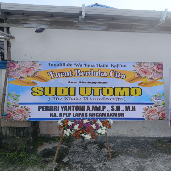 Papan Bunga Duka Cita gerejakatedralsantamariapalangkaraya